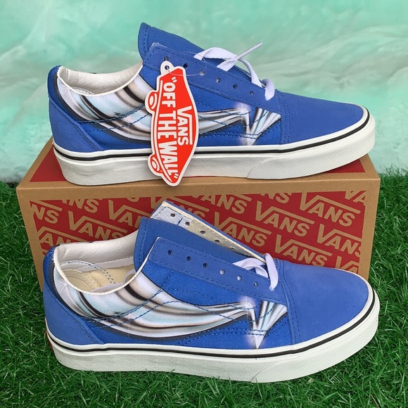 VANS OLD SKOOL WARP NEBULAS Bl/Chrome WMNS - Picture 2 of 12